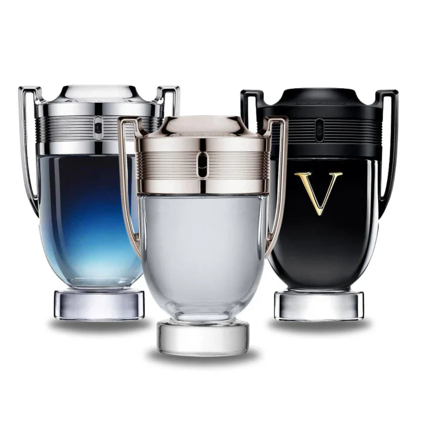 Sada 3 parfémů perfumes Paco Rabanne: INVICTUS LEGEND, INVICTUS e INVICTUS VICTORY 100ml